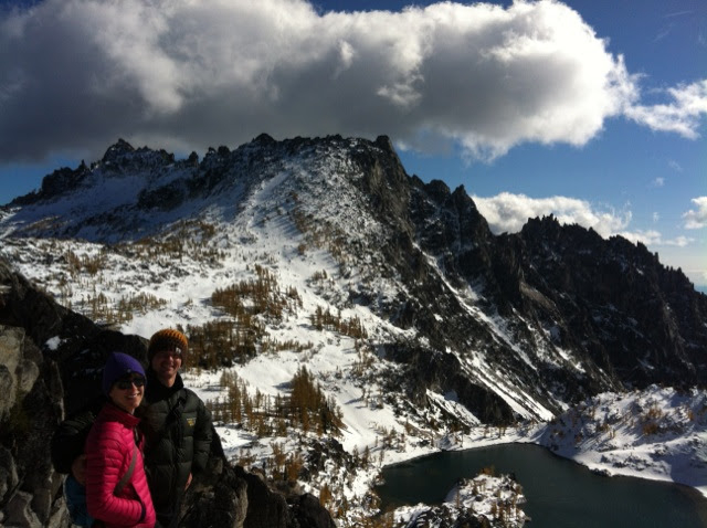 Snow backpacking in the Enchantments