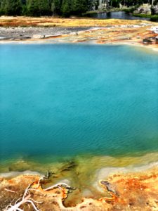Sapphire pool yellowstone national park