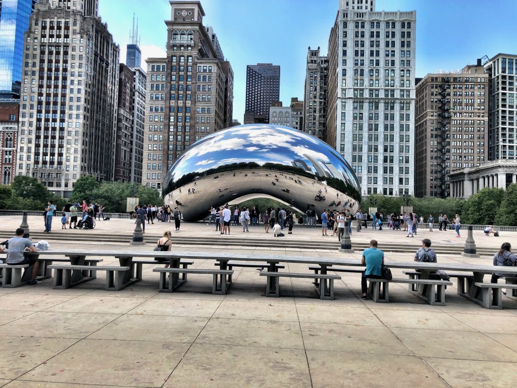 The big shiny bean in Chicago