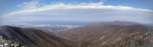 Panorama Amazing views from Shenandoah National Park