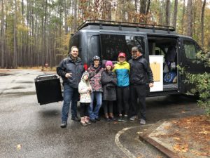 We met up with our friend's (real estate experts) the Barnhill's in Congaree National Park