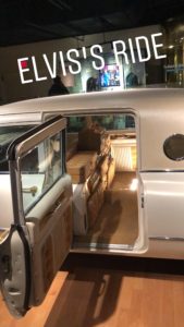 Elvis's car in the Nashville country music hall of fame