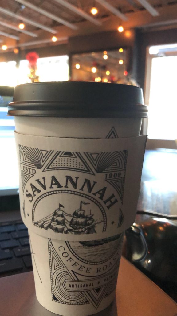 Savannah Coffee Roasters cup of coffee