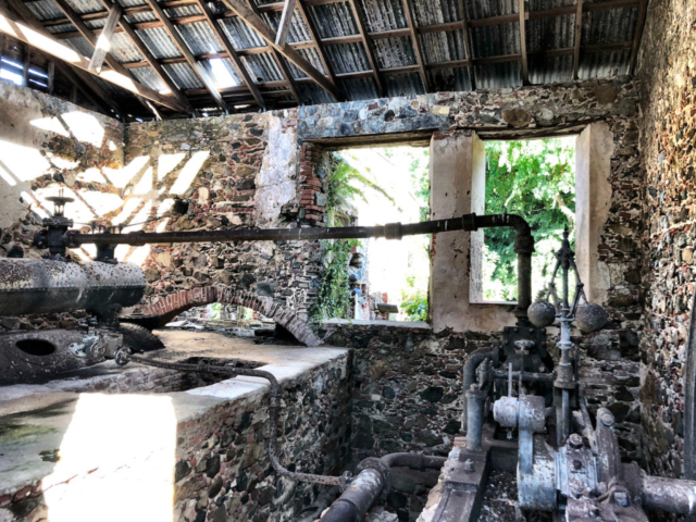 Old Sugar Plantation Ruins on US Virgin Islands National Park