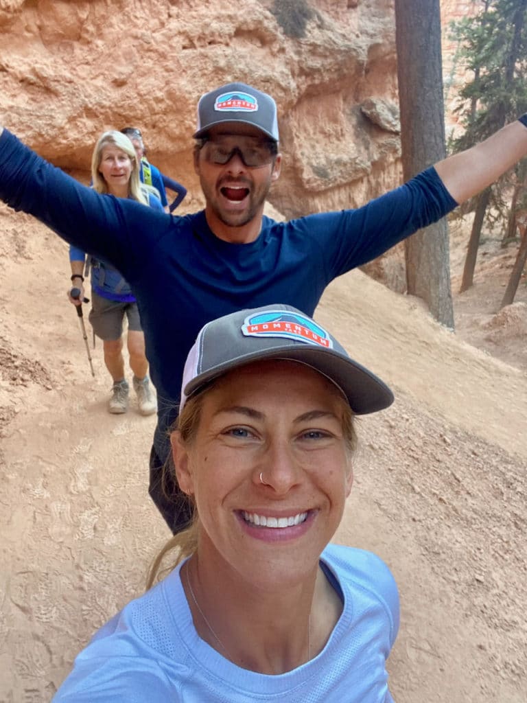 Joe and Emily in Bryce Canyon National Park