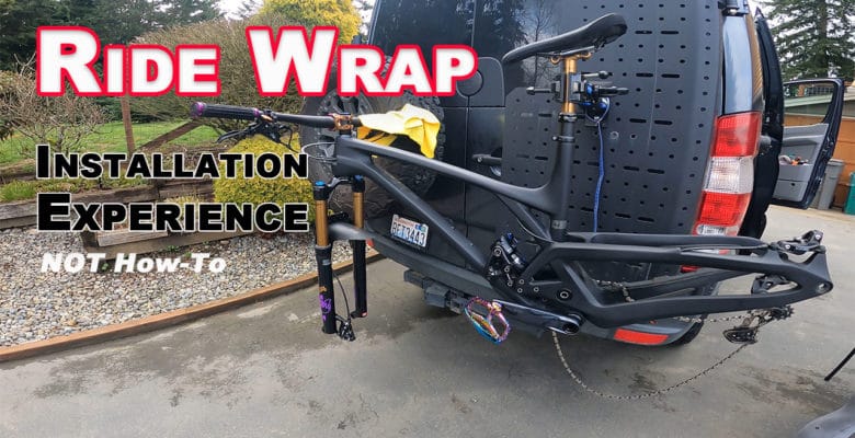 My Experience Installing Ride Wrap on Evil Following Mountain Bike (NOT How-To)