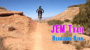 MTB - Mountain Biking Jumping JEM Trail Hurricane Utah