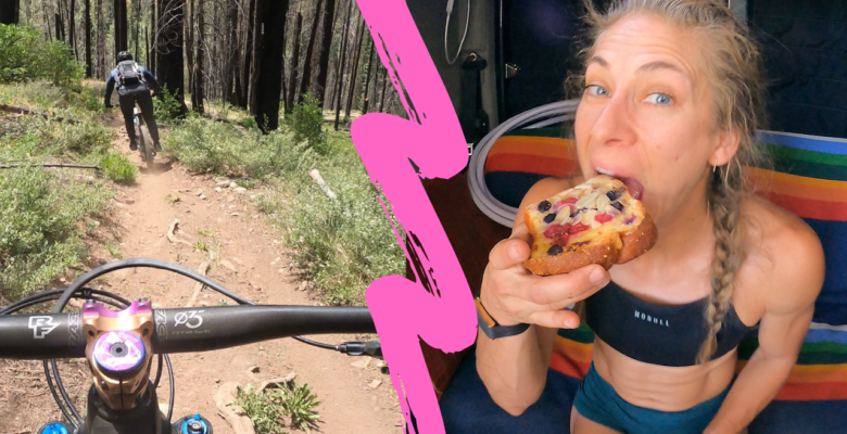 Mountain biking and eating pastries in Durango Colorado on the Hermosa Creek trail