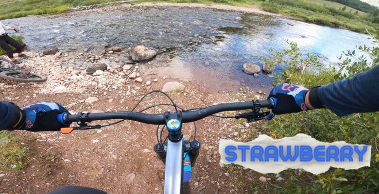 The wild ride on the Strawberry trail in Crested Butte Colorado