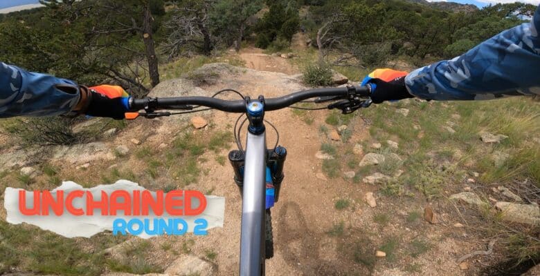 So much fun riding the Unchained trail in Buena Vista CO