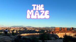 The Maze in Canyonlands National Park Utah