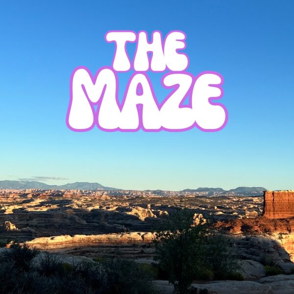 The Maze in Canyonlands National Park Utah