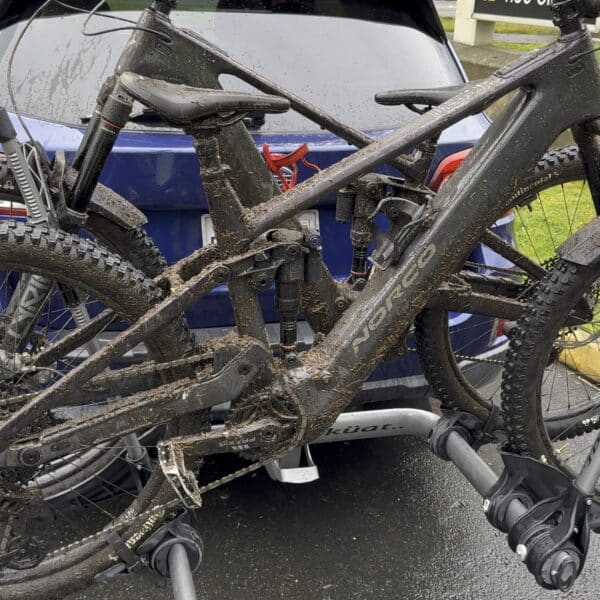 Norco Sight VLT CX after a proper day of testing in the PNW